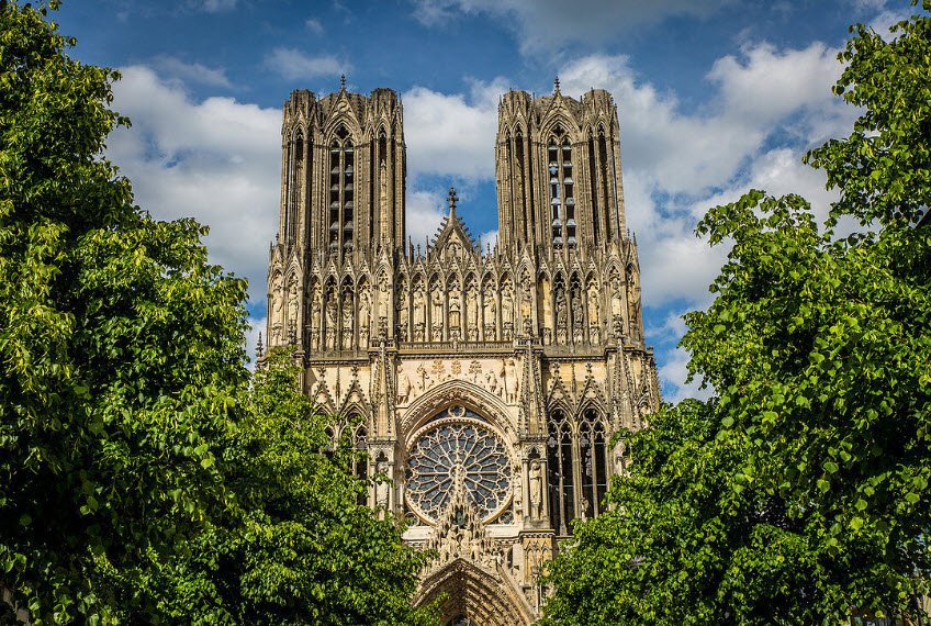Reims Cathedral, Reims, Grand Est, France
